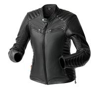 RST Roadster Air D3O Ladies Moto Motorcycle Motorbike Leather Jacket Black