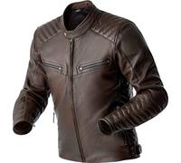 RST Roadster Air D3O, leather jacket perforated M Dark Brown
