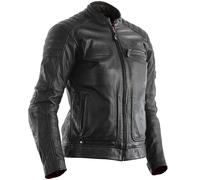 RST Roadster II Ladies Motorcycle Leather Jacket, black, size S