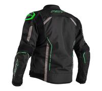 RST S-1 Motorcycle Textile Jacket, black-grey-green, size M for Men