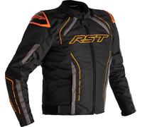 RST S-1 Motorcycle Textile Jacket, black/grey/orange, size S