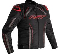RST S-1 Motorcycle Textile Jacket, black-grey-red, size XL for Men
