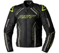 RST S-1 CE Textile Jacket Men Black Gray Fluo Yellow Size 46 46