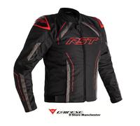 RST S-1 CE Textile Jacket Men Black Red Gray Size 46 46