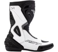 RST S1 CE Boots Motorbike Motorcycle Track Race Sport White Black