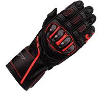 RST S1 Motorcycle Gloves, black-red, size M