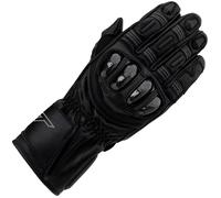 RST S1 CE Leather Gloves Motorbike Motorcycle Sports Touring Black Black