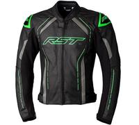 RST S-1, leather jacket S Black/Grey/Green