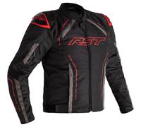 RST S-1 Motorcycle Textile Jacket, black-grey-red, size L for Men