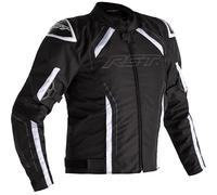 RST S1 Black/White Urban Sports Touring Textile Waterproof Motorcycle Jacket ...