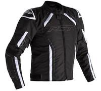 RST S-1 Motorcycle Textile Jacket, black-white, size XS for Men