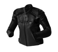 Rst S1 D3o Perforated Leather Jacket Black 3XL Woman