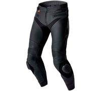 RST S1 D3O Leather Trousers Track Race Motorbike Motorcycle Black / Black