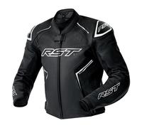 RST S1 D3O, leather jacket perforated L Black/White