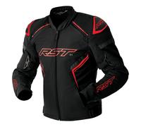 RST S1 D3O Moto Motorcycle Motorbike Textile Jacket Black / Grey / Red
