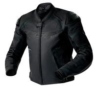 Rst S1 D3o Perforated Leather Jacket Black L Men