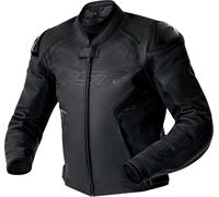 RST S1 D3O perforated Motorcycle Leather Jacket, black, size 3XL