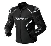 RST S1 D3O Textile Jacket - Black / Black / White