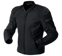 RST S1 D3O Textile Waterproof Motorcycle Motorbike Jacket - Black / Black