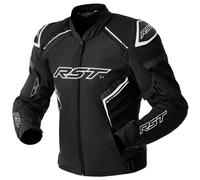RST S1 D3O (D30) Textile Motorcycle Motorbike Jacket - Black/White