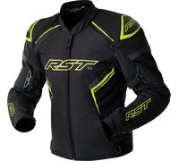 RST S1 D3O waterproof Motorcycle Textile Jacket, black-yellow, size 52 for Men
