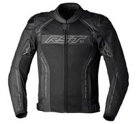 RST S-1 Mesh Motorcycle Leather Jacket, black, size 2XL