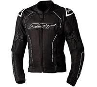 RST S1 Mesh CE Mens Textile Jacket - Black/White 56