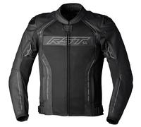RST S-1 Mesh Motorcycle Leather Jacket, black, size XL