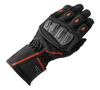 RST S1 Motorbike Motorcycle Summer Leather Glove - Black / Red
