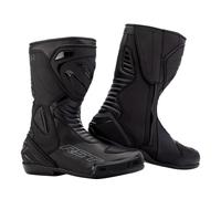 RST S1 Sports Motorcycle Boots Summer Track Day Motorbike Leather Black White