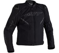 RST Sabre CE Textile Waterproof Motorcycle Motorbike Jacket - Black