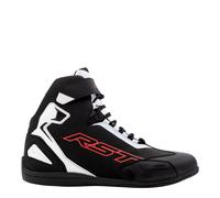 RST Sabre Moto Shoe Mens CE Boot - Black / White / Red