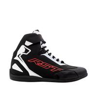 RST Sabre Motorcycle Shoes, black-white-red, size 42
