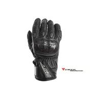 RST Stunt III Black/Black Sport Urban Touring Leather Motorcycle Gloves