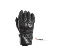 RST Stunt III Black/Black Sport Urban Touring Leather Motorcycle Gloves XL