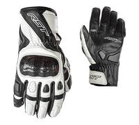 RST STUNT III CE MENS MOTORCYCLE SUMMER GLOVE - WHITE / BLACK