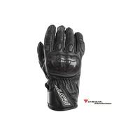 RST Stunt III Ladies Black/Black Sport Touring Urban Leather Motorcycle Gloves M
