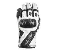 RST Stunt III Short Leather Ladies Motorcycle Gloves Sports Touring Black White