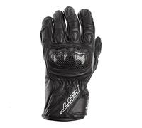RST Stunt III Short Leather Ladies Motorcycle Gloves Sports Touring Black White