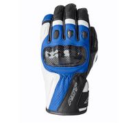RST Stunt III Motorcycle Gloves, black/white/blue, size S