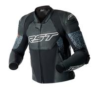RST Supersport-K D30 Grey/Black Sports Touring Urban Leather Motorcycle Jacket
