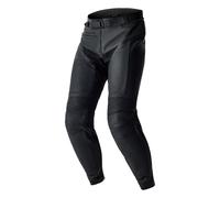 RST T2 D30 Short Leg Black/Black Touring Urban Leather Motorcycle Jeans