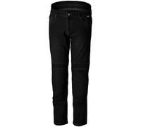 RST Tech Pro CE Mens AAA Textile Jeans (Short Leg) - Solid Black Denim