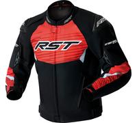 RST TracTech D3O, textile jacket waterproof XXL Black/Neon-Red/White