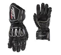 RST Tractech Evo 4 Black/Black Race Track Sport Leather Motorcycle Gloves