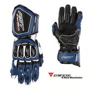 Rst Tractech Evo 4 Ce Perforated Leather Gloves Blue S Man