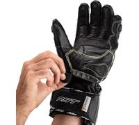 RST Tractech Evo 4 CE Aramid Motorcycle Gloves (Black, M)