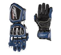 RST Tractech Evo 4 CE Leather Motorbike Motorcycle Gloves Blue White Black