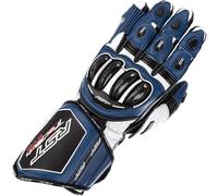 RST Tractech Evo 4 CE Leather Motorbike Motorcycle Gloves Blue White Black
