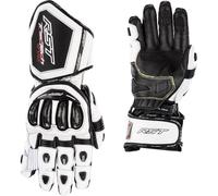 RST Tractech Evo 4 Motorcycle Gloves Leather White